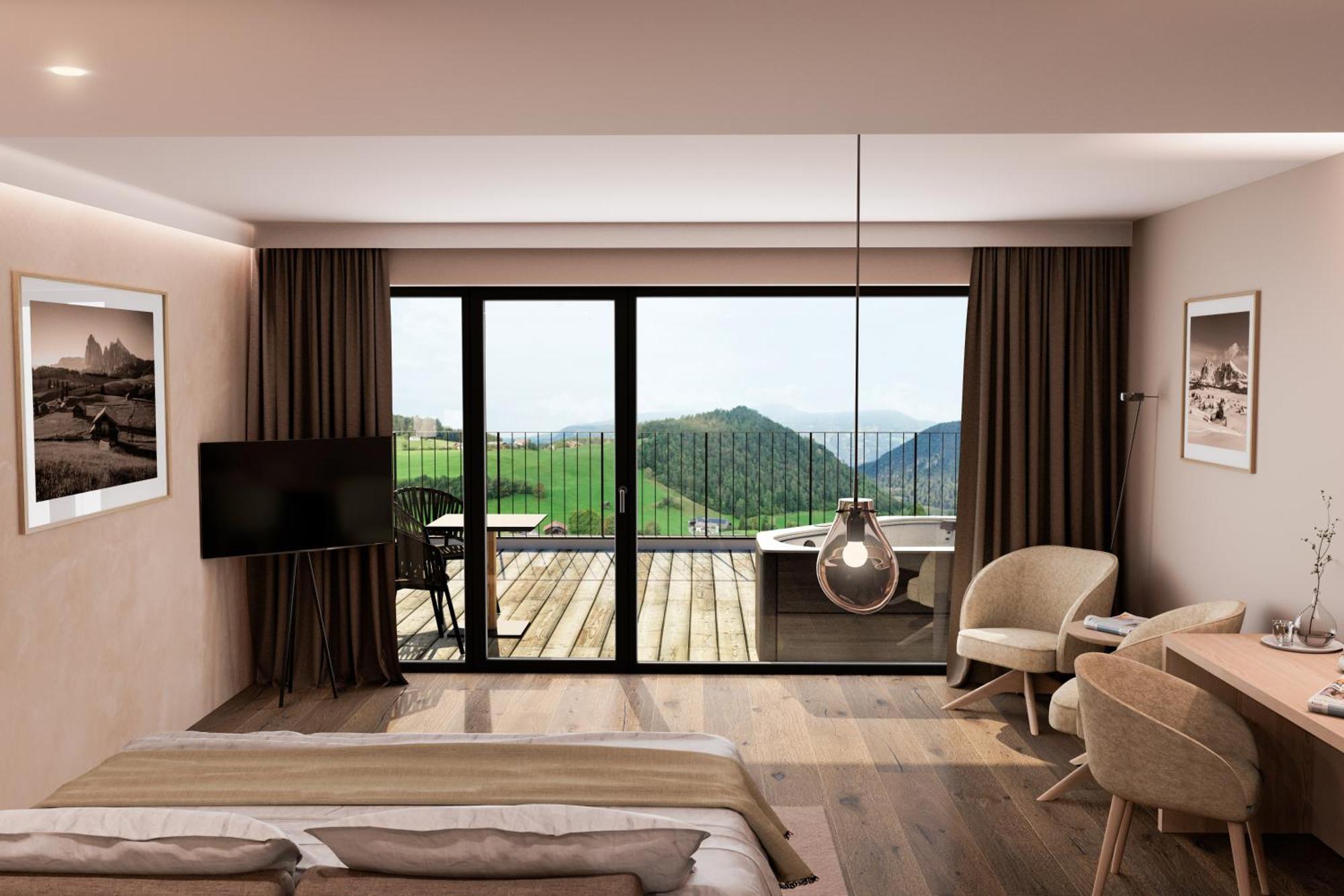 Hotel Alpenflora Castelrotto Cameră foto