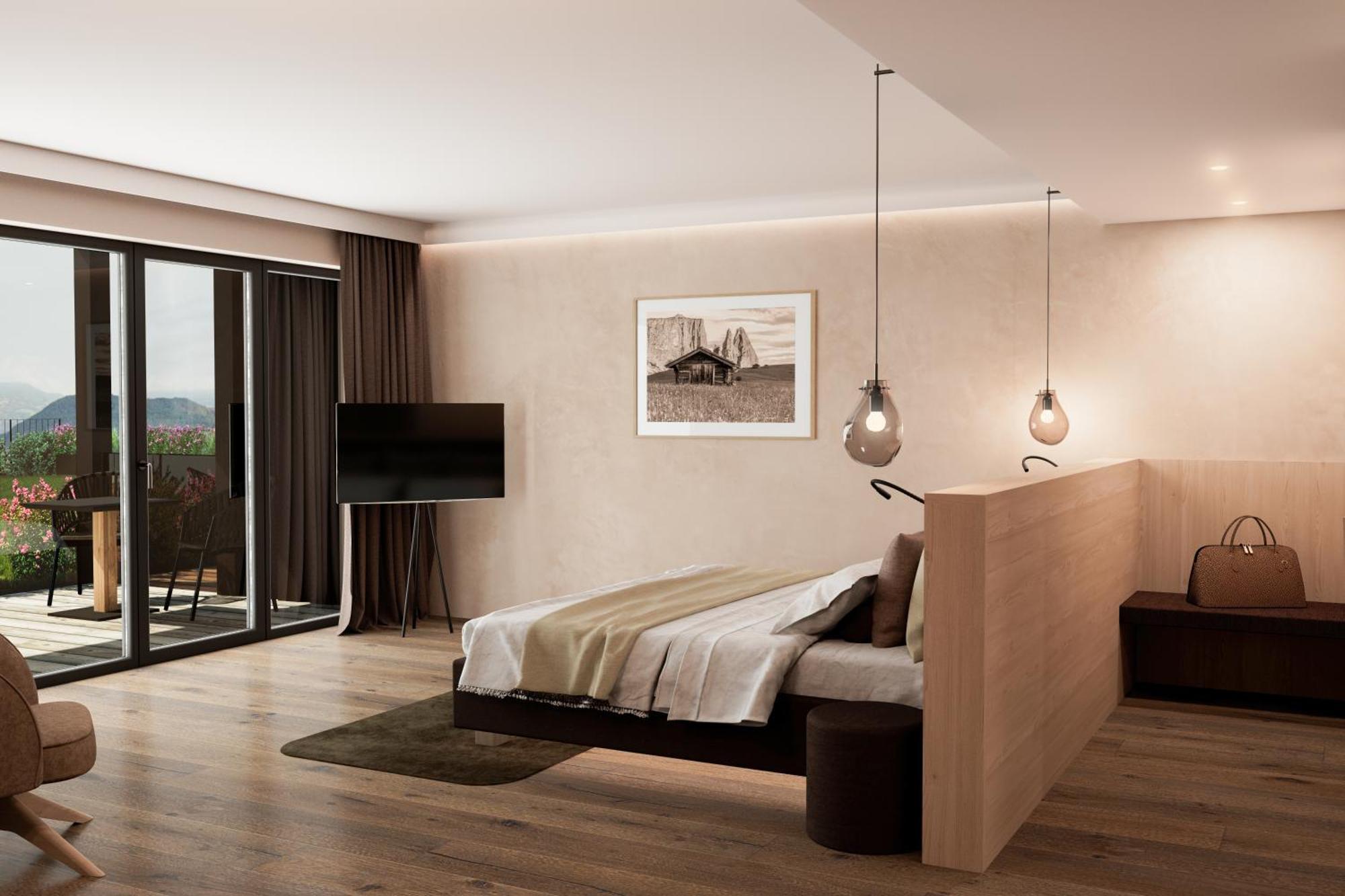 Hotel Alpenflora Castelrotto Cameră foto